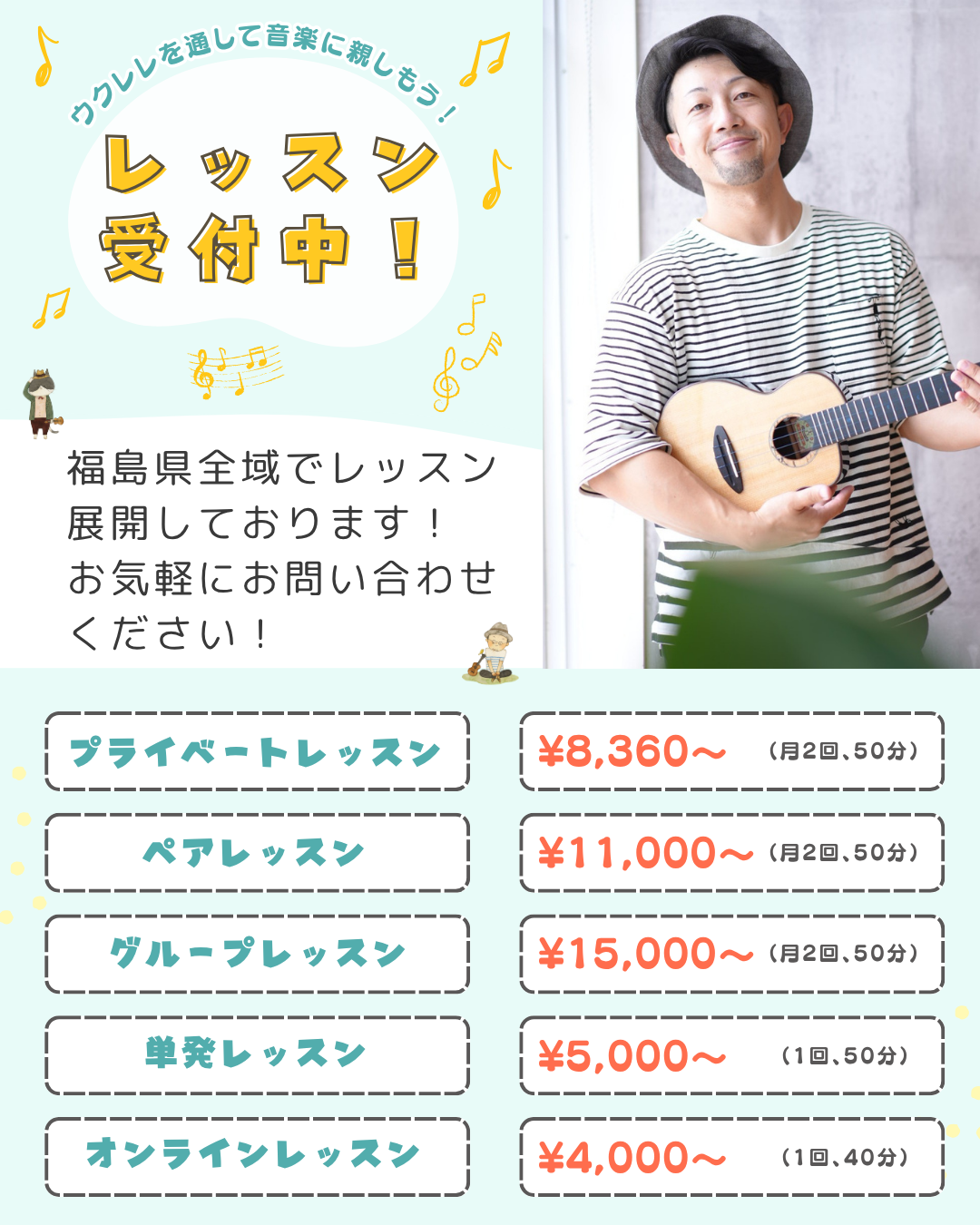 ウクレレの画像です。